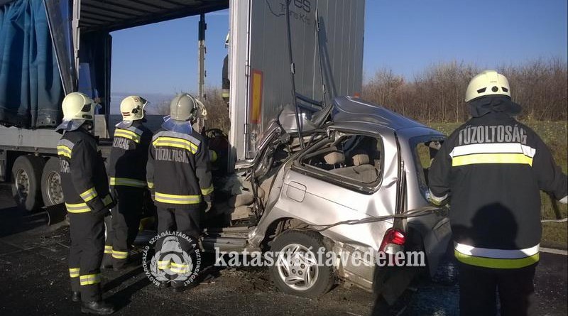 Halálos baleset Jánosházánál