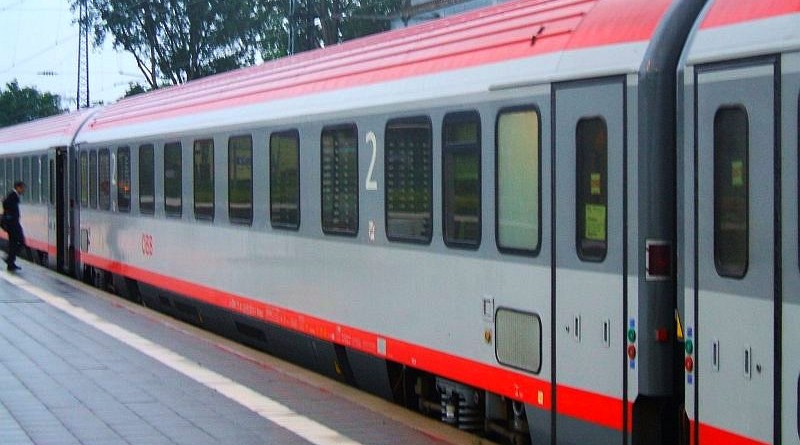 Klasszikus ÖBB vasúti kocsi (a kép csak illusztráció)
