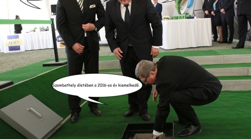 Letették a szombathelyi stadion alapkövét